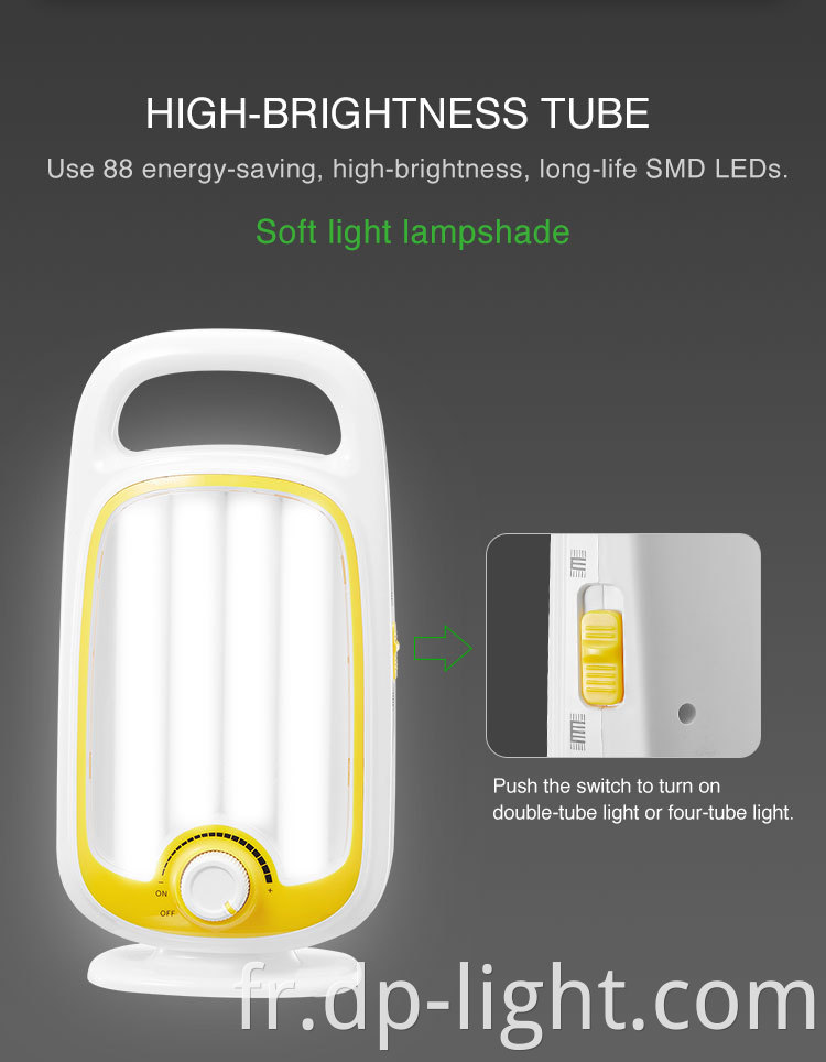 Handheld Flashlight Emergency Light